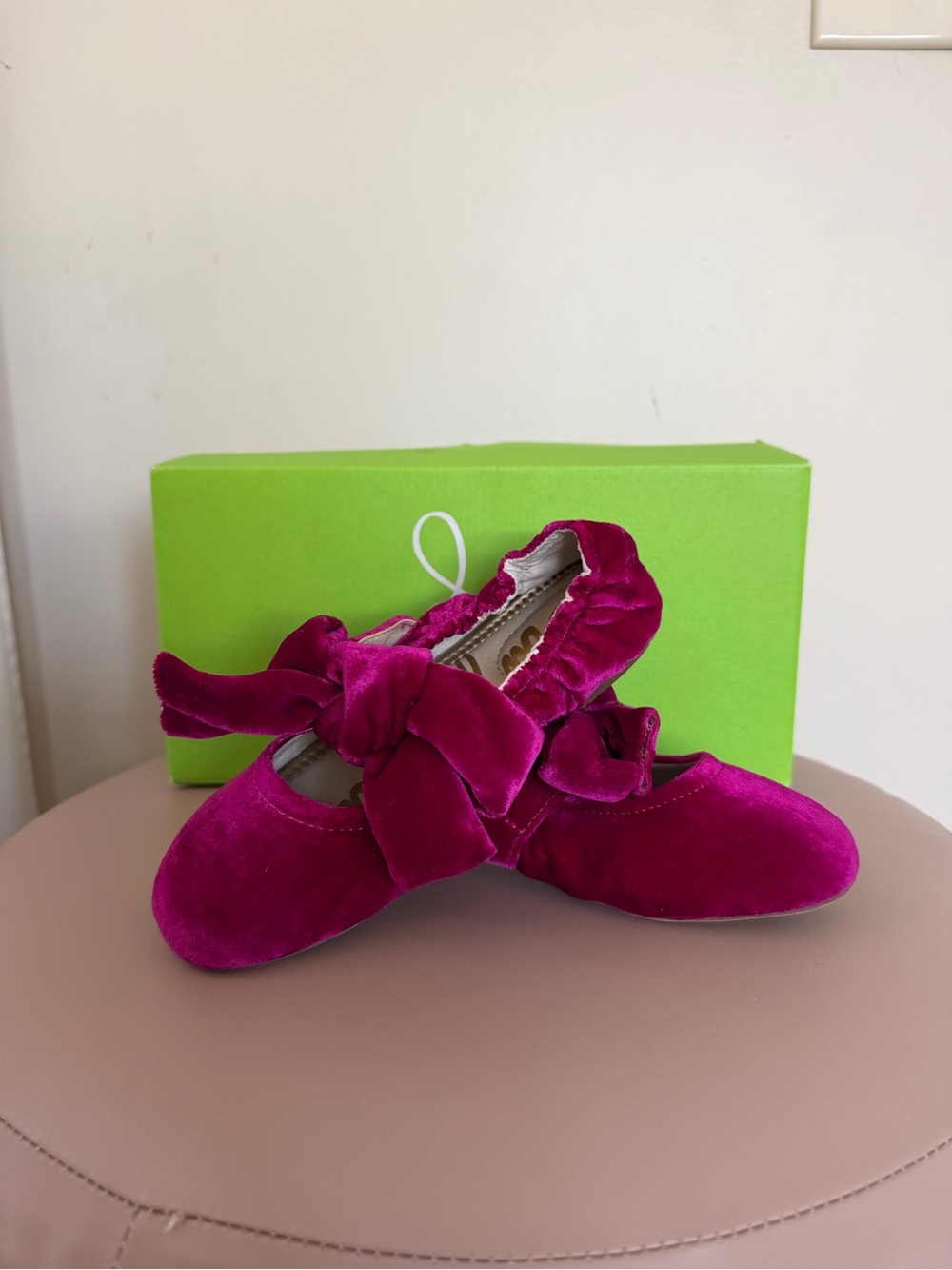 Sam Edelman | Velvet Bow Ballet Flats